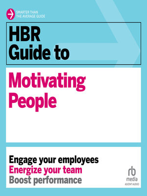 cover image of HBR Guide to Motivating People